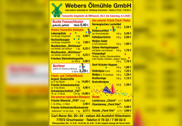 Aktuelles Angebot von Webers Ölmühle GmbH 
