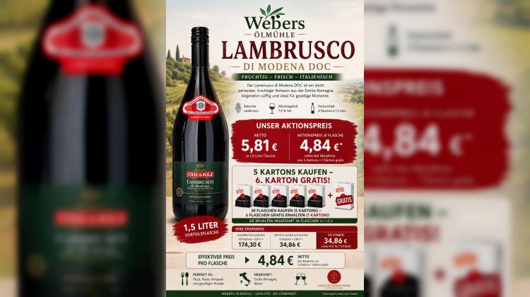 Lambrusco di Modena DOC im Angebot