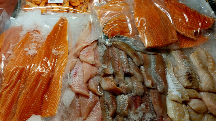 Fangfrischen Fisch