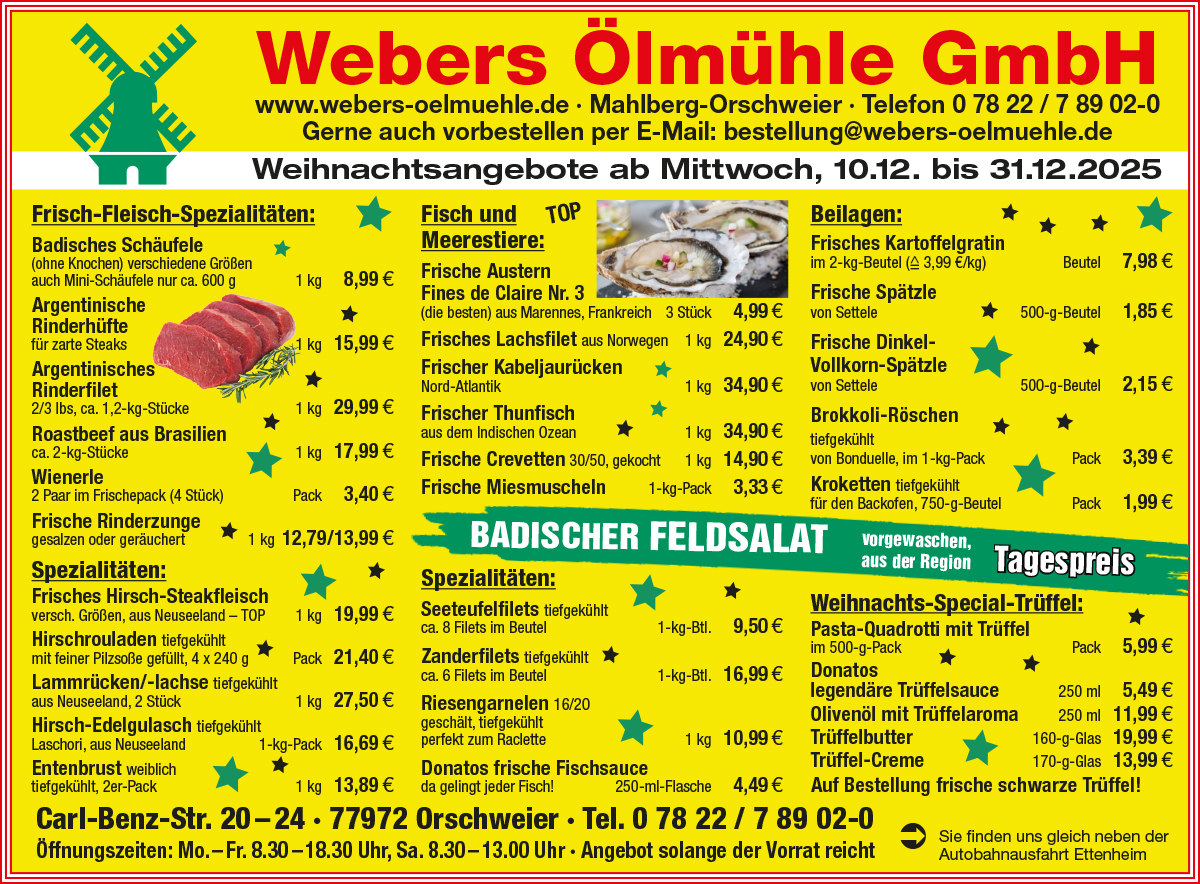 Wochenangebot
