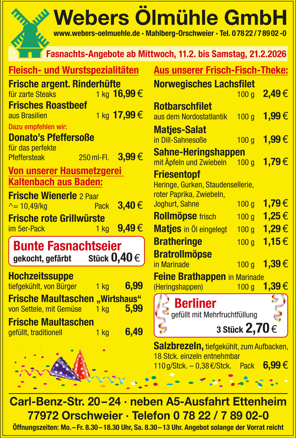 Wochenangebot